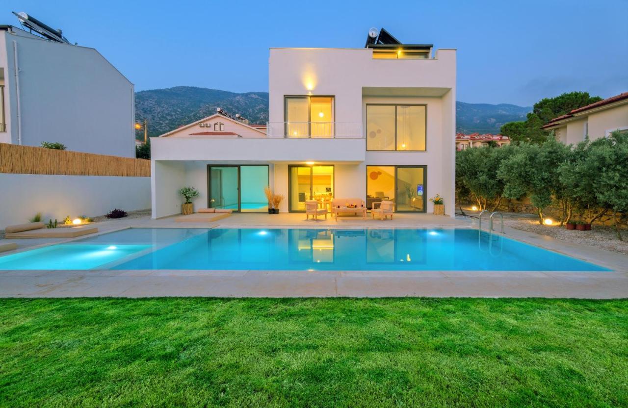 Villa Neo With 2 Private Pools, Bbq, Jacuzzi And Sauna フェティエ エクステリア 写真